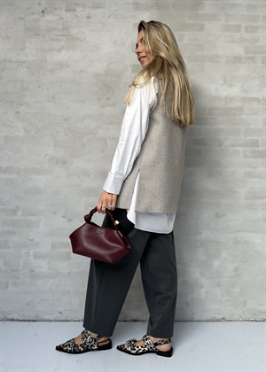 Aura ls skjorte Bright White Selected Femme 